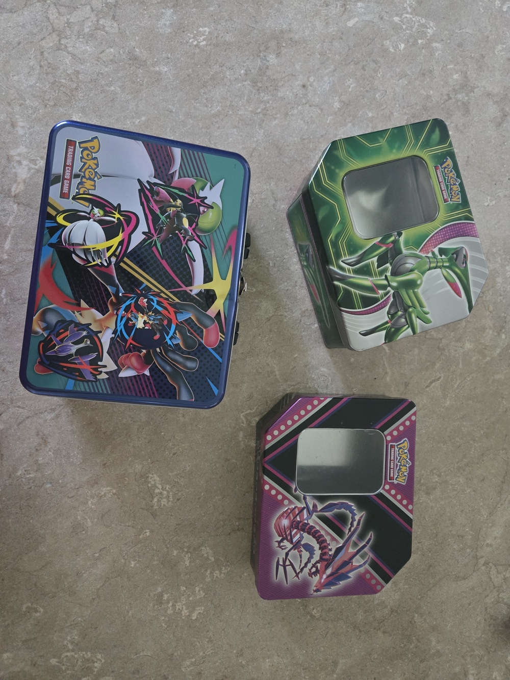EMPTY Pokemon Tins